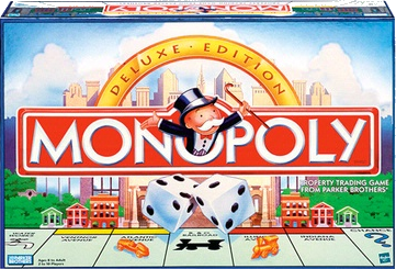 Monopoly™ board game box.