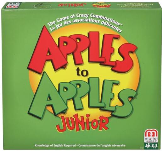 Apples To Apples Junior card game box.