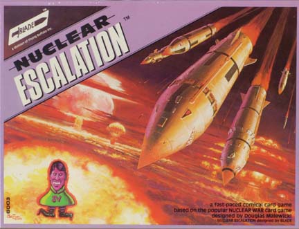 Nuclear Escalation Card Game.