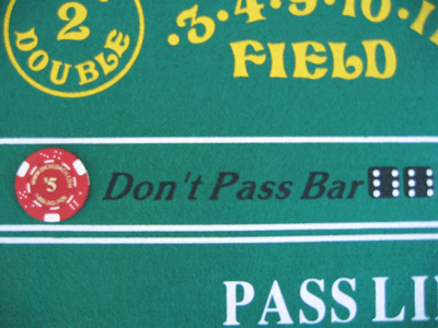 Don't Pass Bar Bet.