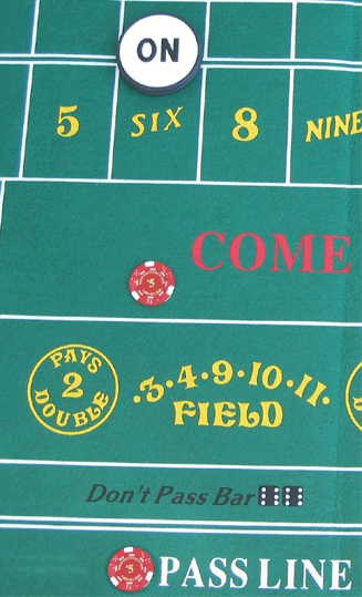 Craps Come Bet is just like the line bet.