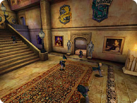 Harry Potter and the Sorcerer's Stone game graphics.