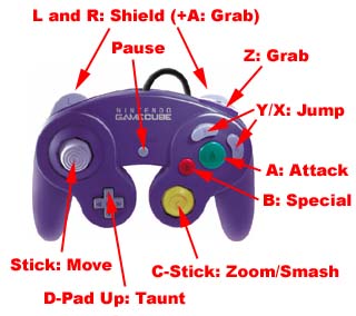 Nintendo GameCube controller.