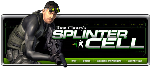 Tom Clancys Splinter Cell Nav Banner