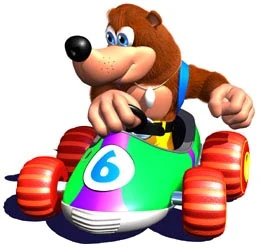 Diddy Kong Racing - Banjo.