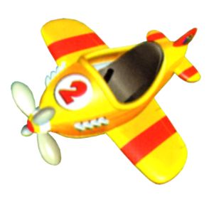 Diddy Kong Racing - Plane.