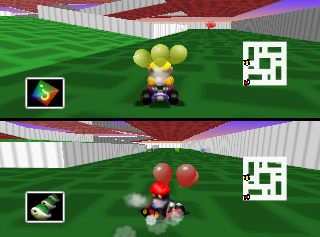 Mario Kart 64 - Battle Mode Arena Double Deck.