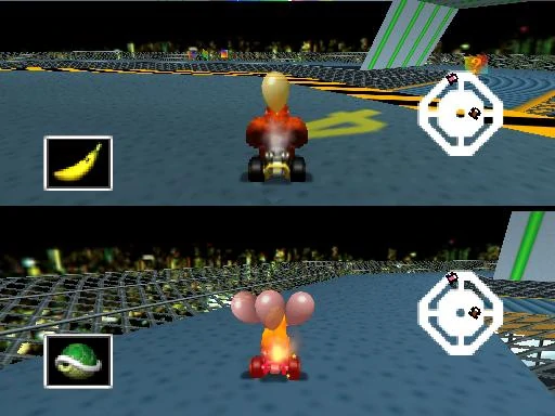 Mario Kart 64 - Battle Mode Arena Skyscraper 2.