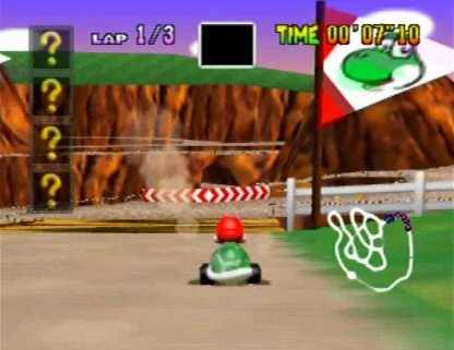 Mario Kart 64 - Special Cup - Yoshi Valley 2.