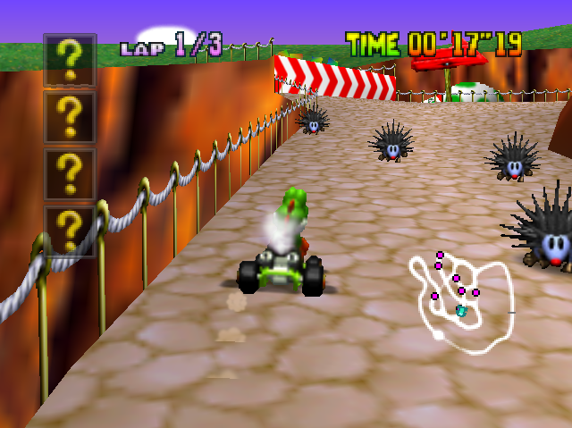 Mario Kart 64 - Special Cup - Yoshi Valley 4.
