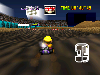 Mario Kart 64 - Star Cup - Wario Stadium 1.