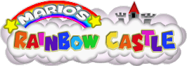 Mario's Rainbow Castle Sign.