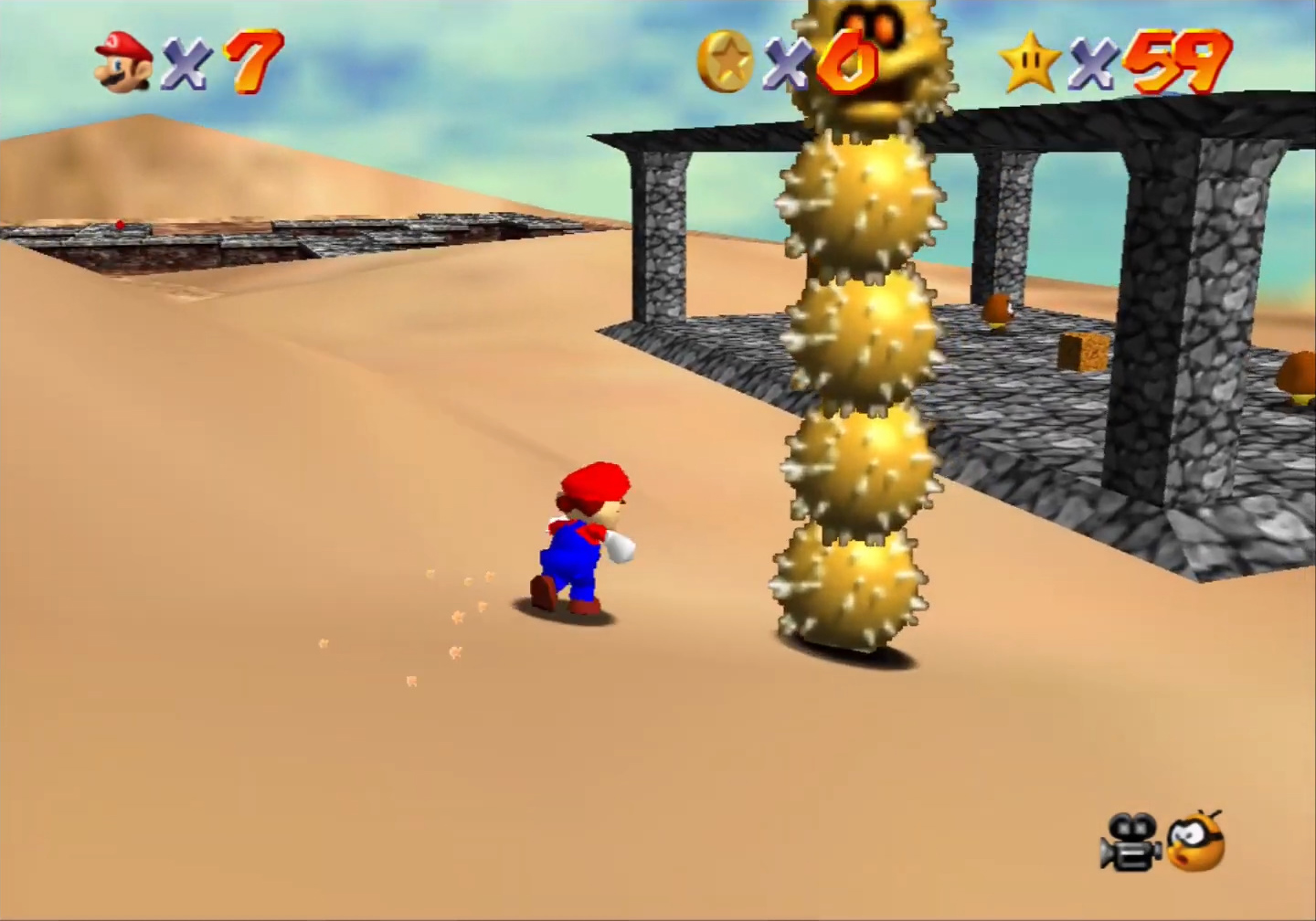 Super Mario 64 - 1. In the Talons of the Big Bird - Shifting Sand Land 1.