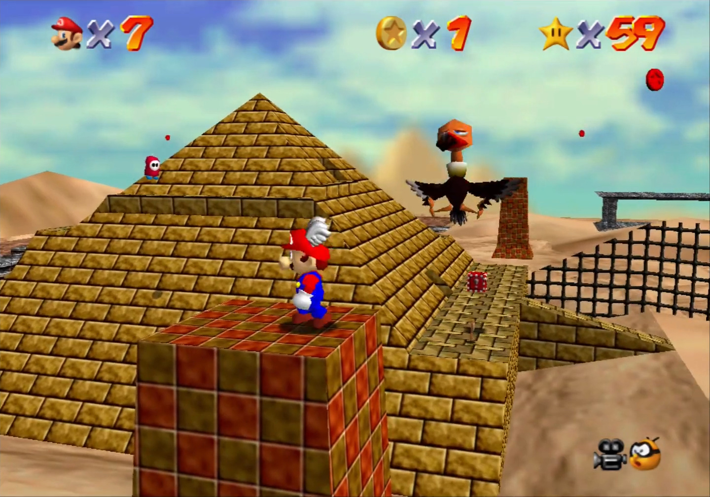 Super Mario 64 - 1. In the Talons of the Big Bird - Shifting Sand Land 2.