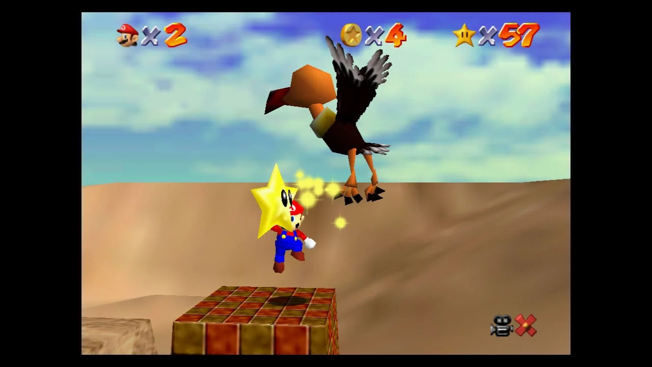 Super Mario 64 - 1. In the Talons of the Big Bird - Shifting Sand Land 3.