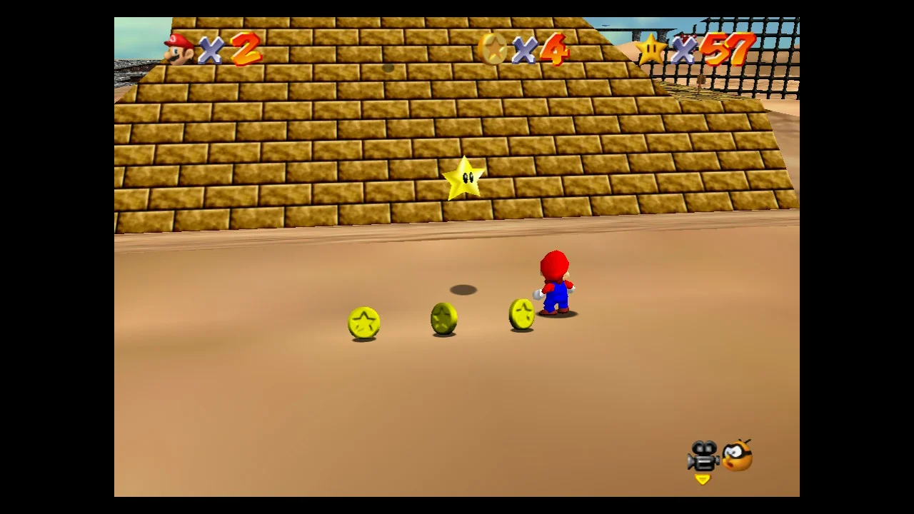 Super Mario 64 - 1. In the Talons of the Big Bird - Shifting Sand Land 4.