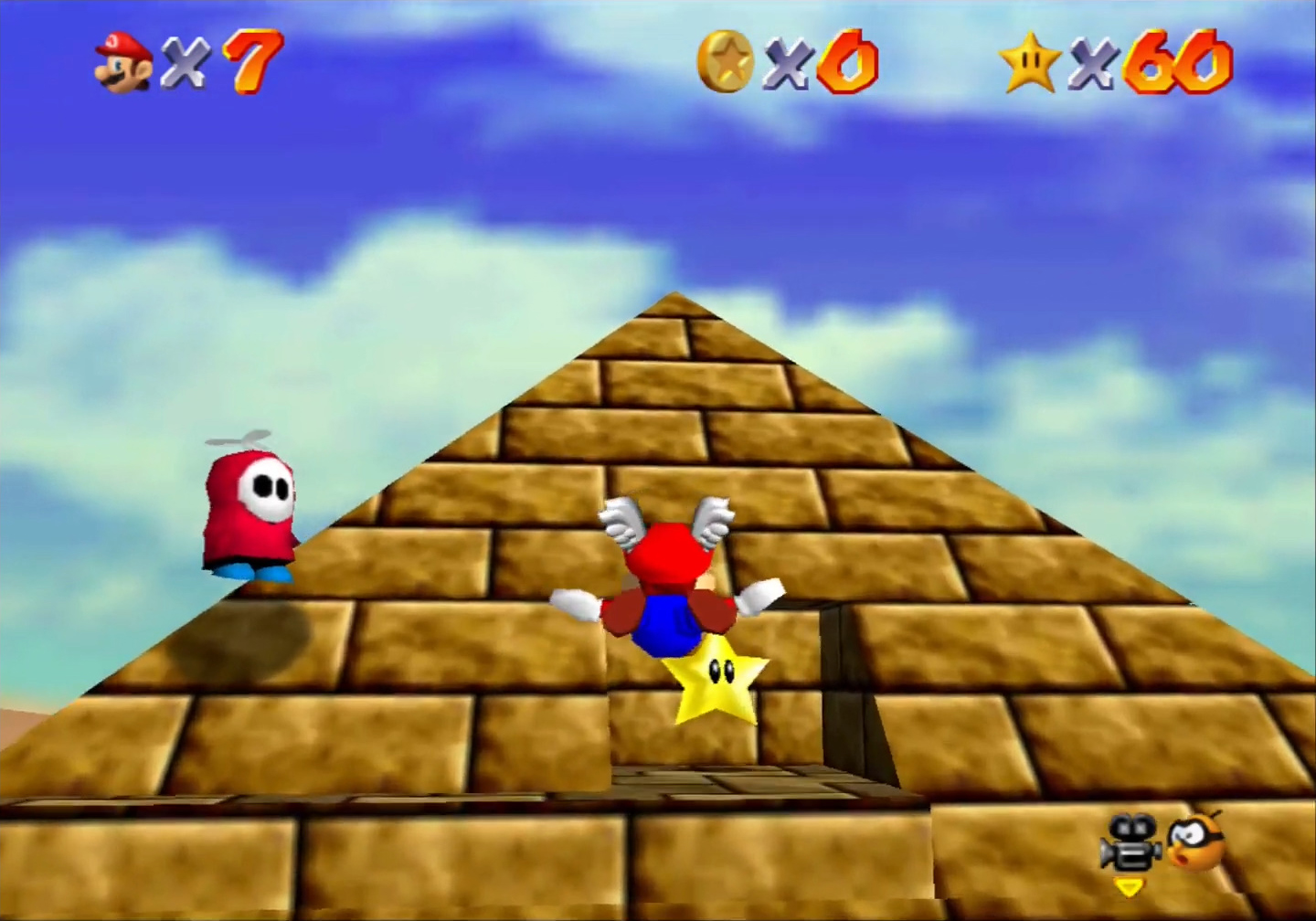 Super Mario 64 - 2. Shining Atop the Pyramid - Shifting Sand Land 3.