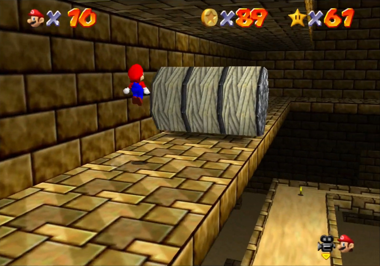 Super Mario 64 - 3. Inside the Ancient Pyramid - Shifting Sand Land 3.