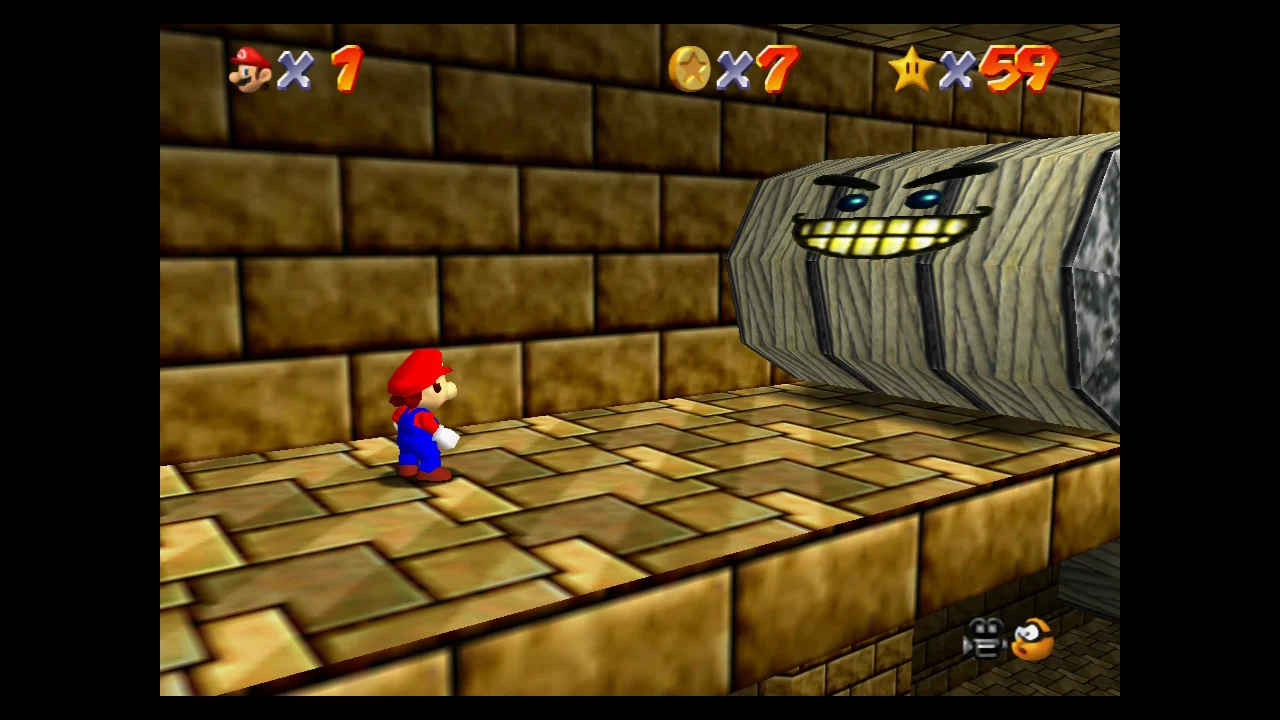 Super Mario 64 - 3. Inside the Ancient Pyramid - Shifting Sand Land 4.