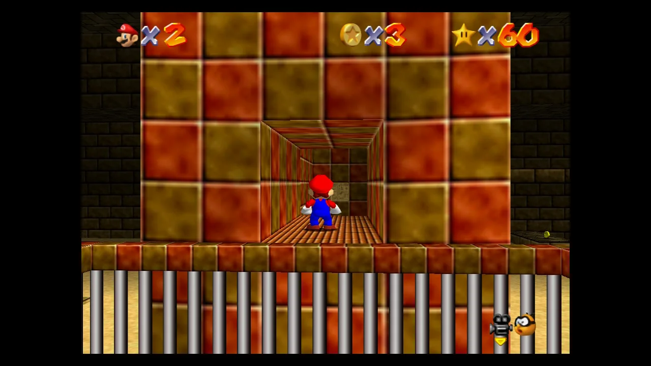 Super Mario 64 - 4. Stand Tall on the Four Pillars - Shifting Sand Land 6.