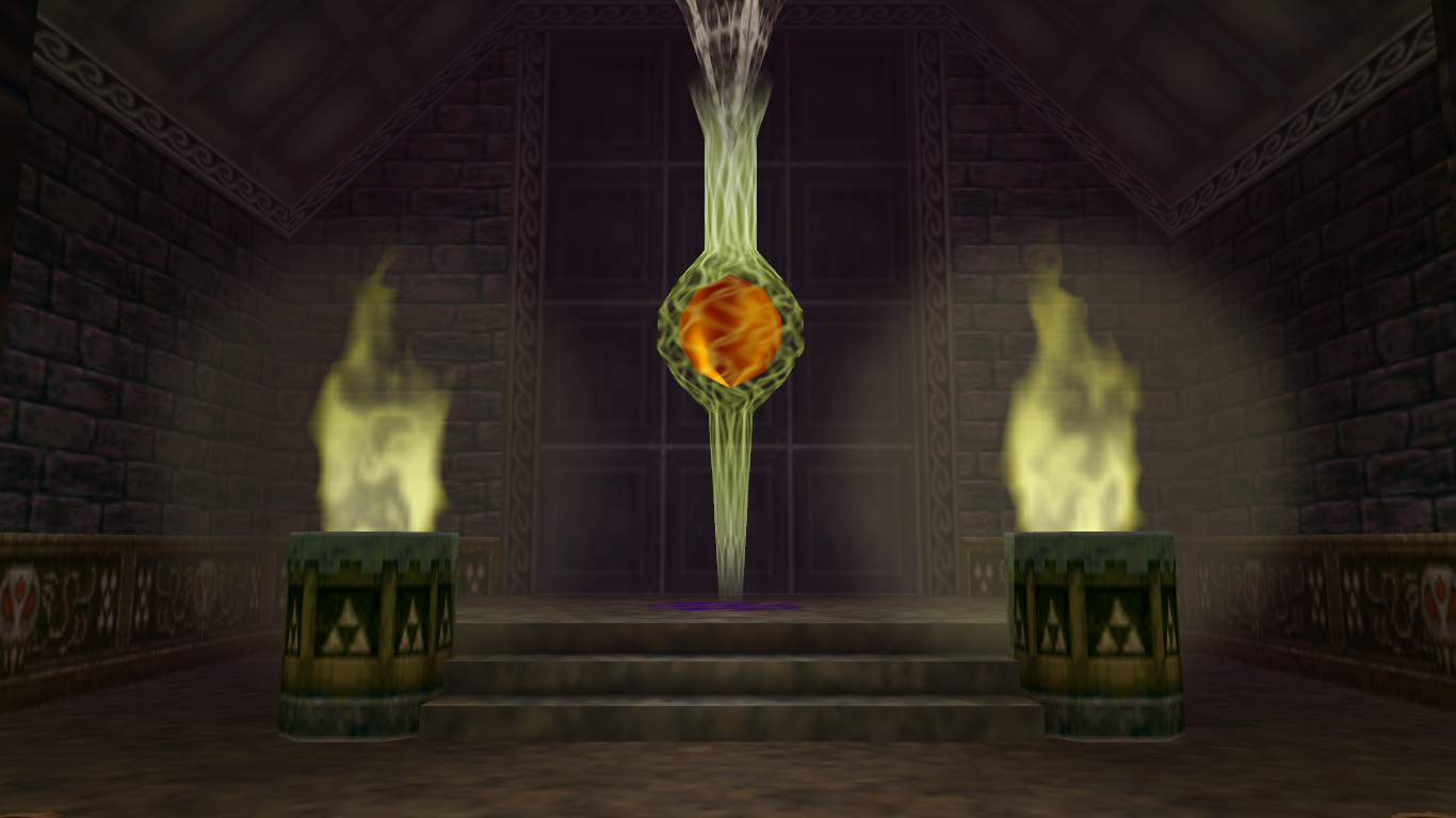 Light Barrier Ganons Castle from The Legend of Zelda: Ocarina of Time - Walkthrough.