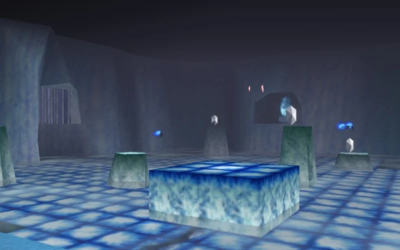 Ice Cavern in Zora's Domain from The Legend of Zelda: Ocarina of Time - Walkthrough