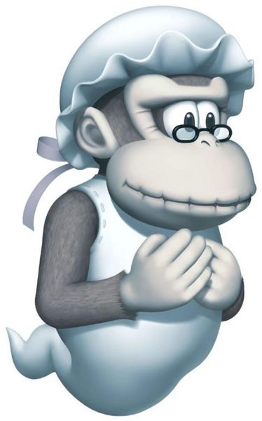 Wrinkly Kong Character.