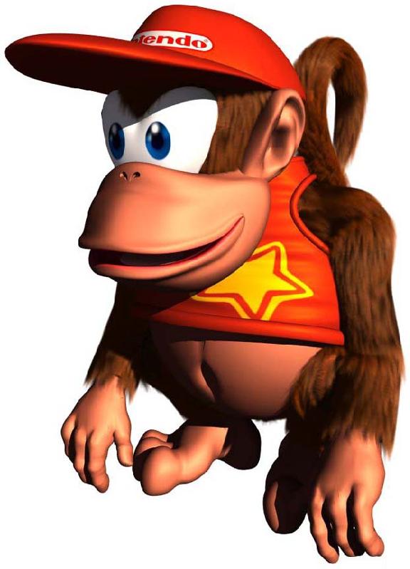 Diddy Kong Character.