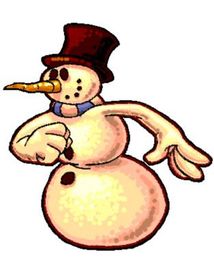 Earthworm Jim: Rusty The Snowman.