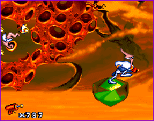 Earthworm Jim - What The Heck? The Green Rolling Gem