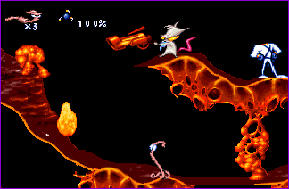 Earthworm Jim - What The Heck? Boss Evil The Cat 1.