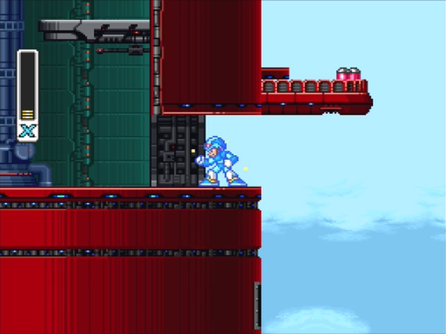 Mega Man X: Boomer Kuwanger Heart Tank.