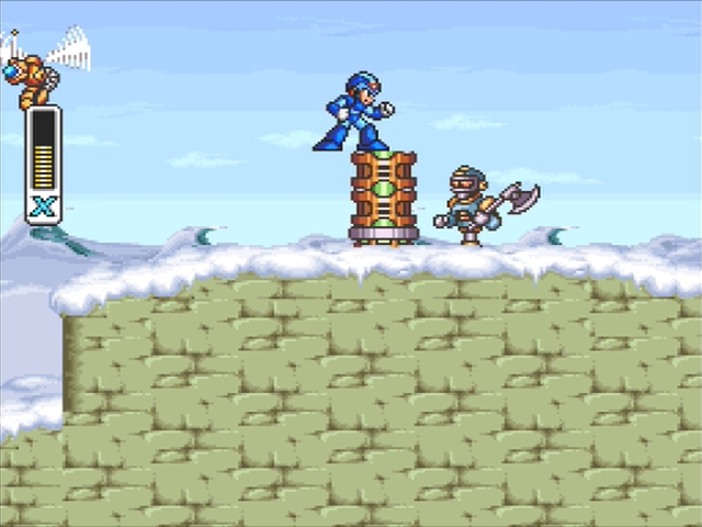 Mega Man X: Chill Penguin Axe Max.