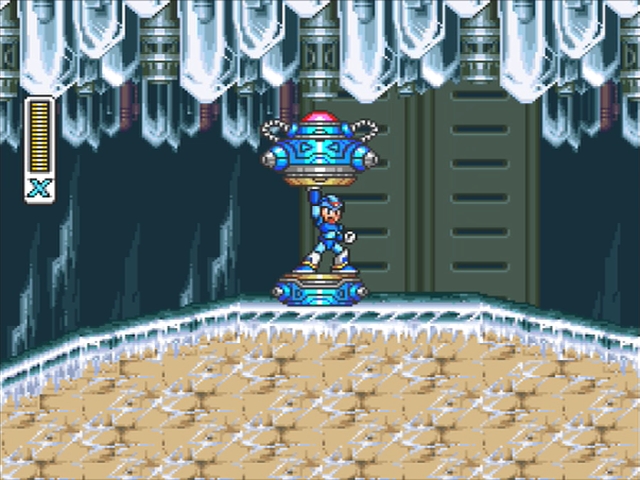 Mega Man X screenshot - Chill Penguin.