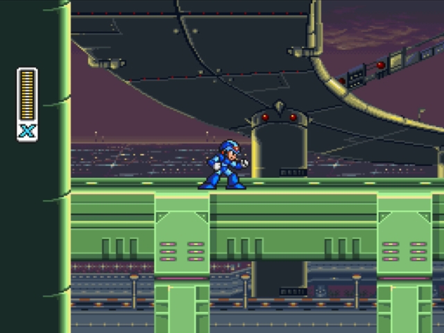 Mega Man X: Highway level.