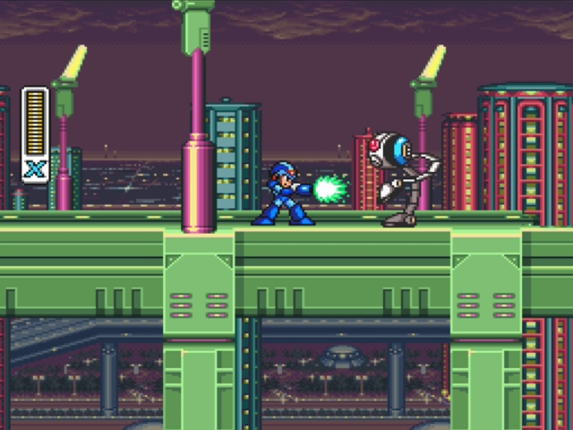 Mega Man X: Highway level - Ball De Voux.