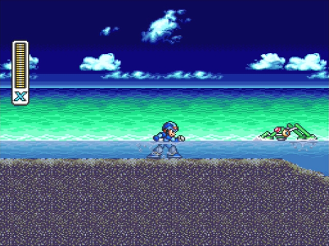 Mega Man X: Launch Octopus Amenhopper.
