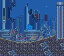 Mega Man X Launch Octopus Sub-Boss-Utuboros.