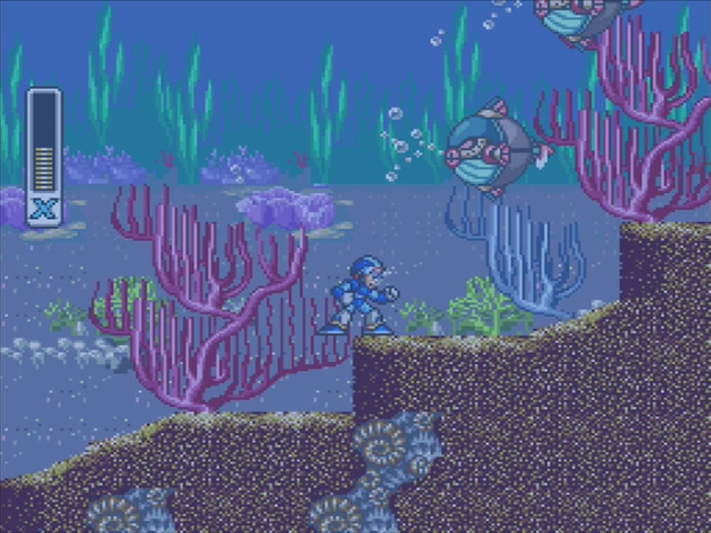 Mega Man X: Launch Octopus Gulpfer.