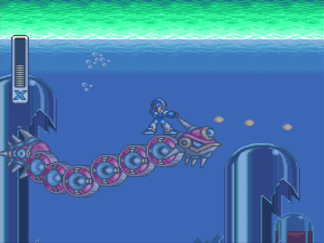 Mega Man X: Launch Octopus Utuboros.