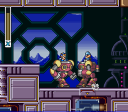 Mega Man X Sigma Fortress Stage 2 Mech Armor.