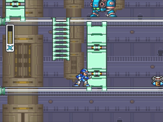 Mega Man X: Spark Mandrill Sub Tank.