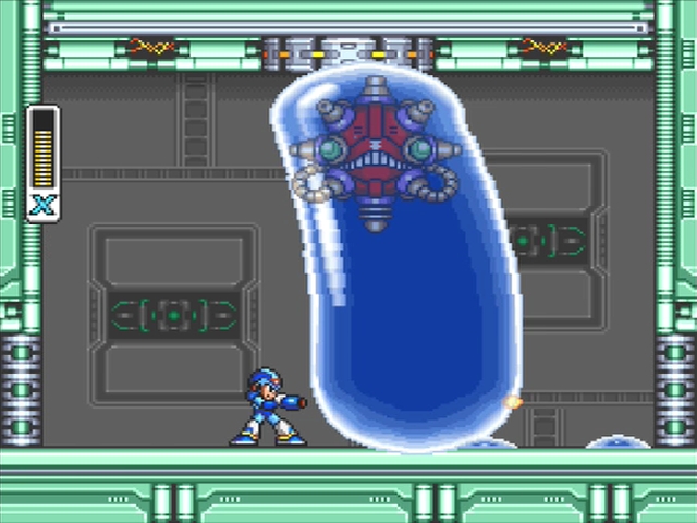 Mega Man X: Spark Mandrill Thunder Slimer.