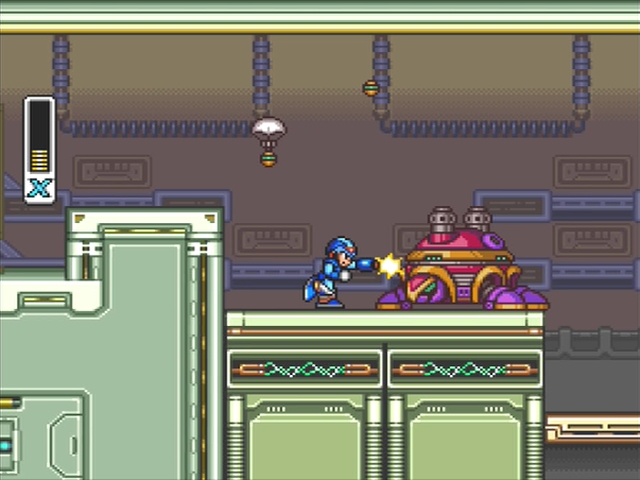Mega Man X: Spark Mandrill Mega Tortoise.