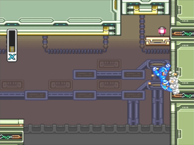 Mega Man X: Spark Mandrill Heart Tank 1.
