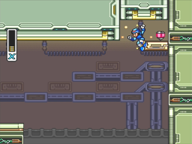 Mega Man X: Spark Mandrill Heart Tank 2.