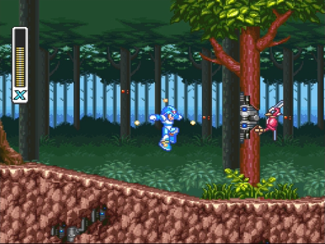 Mega Man X: Sting Chameleon Mad Pecker.