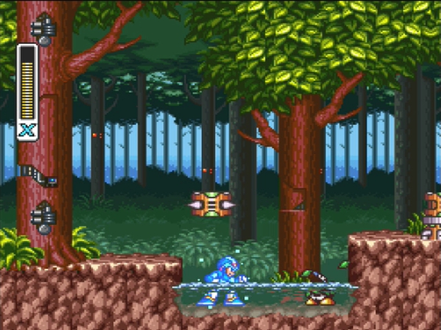 Mega Man X: Sting-Chameleon Planty.