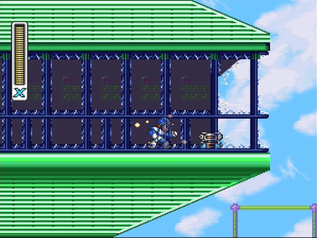 Mega Man X: Storm Eagle Sub-Tank.