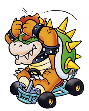 Super Mario Kart - Bowser.